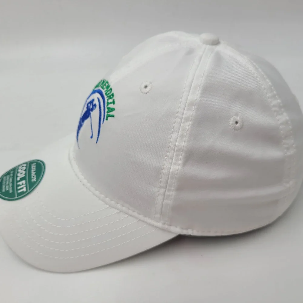 CJ Werner Memorial Golf Tournament Hat Adjustable Legacy White‎ Casual Logo Men